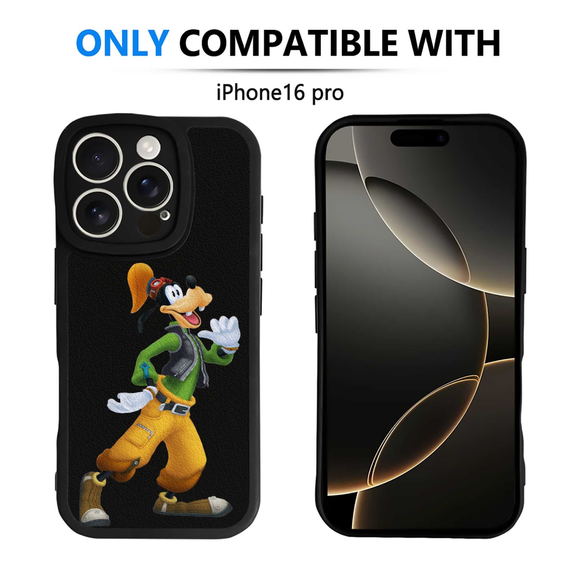 （画像用） ミッキーマウス Mickey Mouse 【iPhone 16シリーズ対応】シリコンスマホケース（レザー調） 材質：シリコン